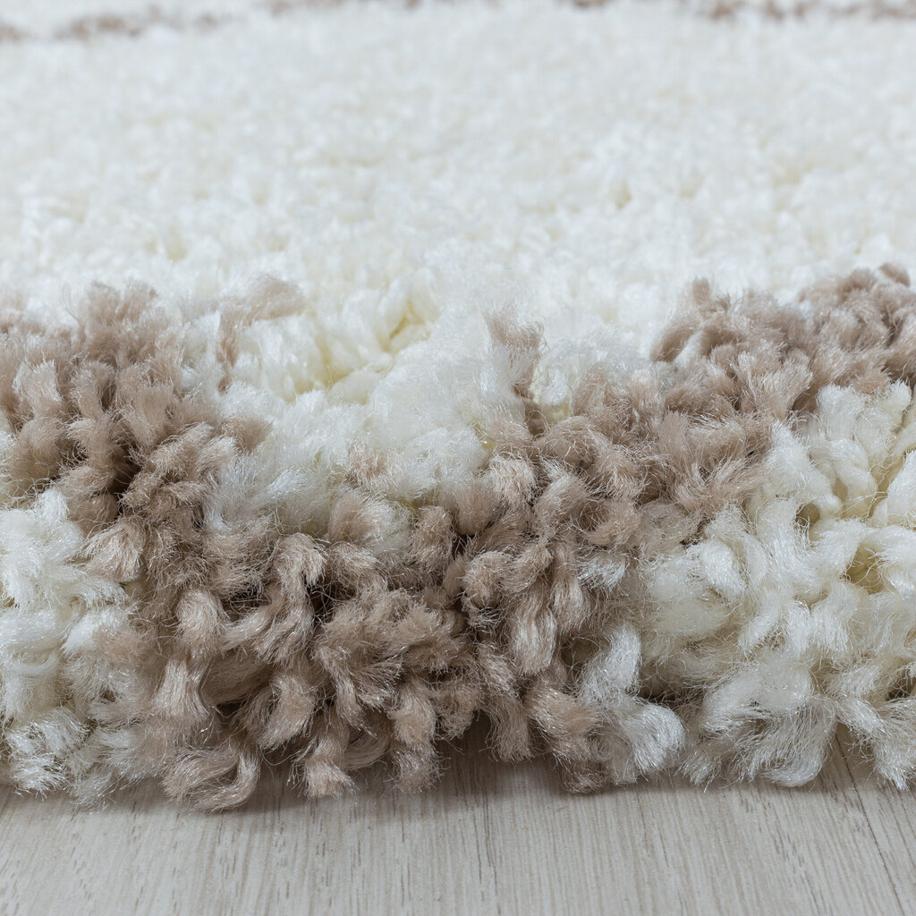 Ayyildiz kilimas Shaggy Alvor Cream 3401, 60x110 cm kaina ir informacija | Kilimai | pigu.lt