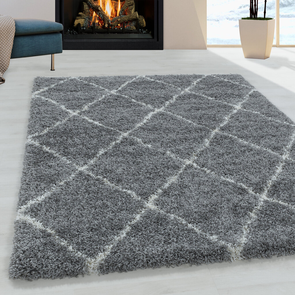 Ayyildiz kilimas Shaggy Alvor Grey 3401, 140x200 cm kaina ir informacija | Kilimai | pigu.lt