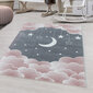 Ayyildiz vaikiškas kilimas Funny 80x150 cm, rožinis kaina ir informacija | Kilimai | pigu.lt