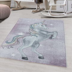 Ayyildiz vaikiškas kilimas Funny 200x290 cm, violetinis kaina ir informacija | Kilimai | pigu.lt