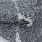 Ayyildiz apvalus kilimas Shaggy Salsa 120x120 cm kaina ir informacija | Kilimai | pigu.lt