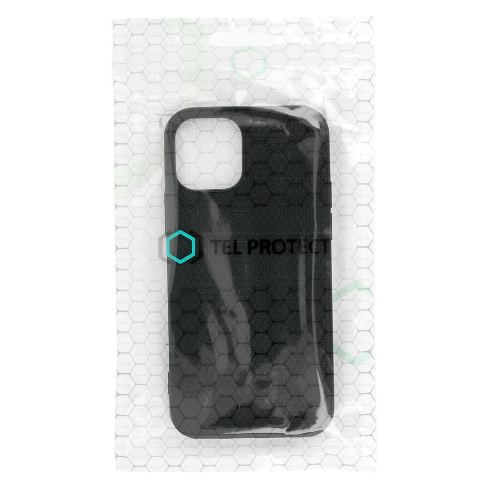Tel Protect Liquid Air Case Iphone 12/12 pro juodas kaina ir informacija | Telefono dėklai | pigu.lt