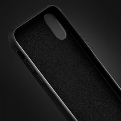 Forcell SILICONE LITE Huawei P40 Lite E juoda kaina ir informacija | Telefono dėklai | pigu.lt