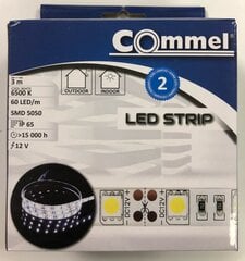 LED juostelių komplektas Commel, 60LED kaina ir informacija | LED juostos | pigu.lt