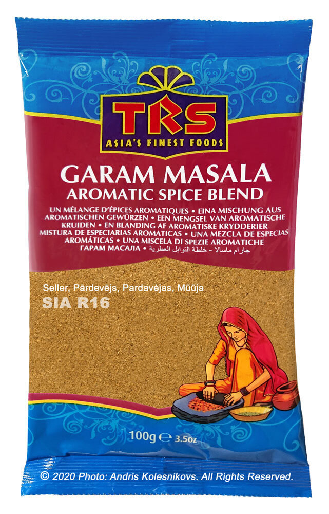 Garam Masala TRS prieskoniai, 100 g цена и информация | Prieskoniai, prieskonių rinkiniai | pigu.lt