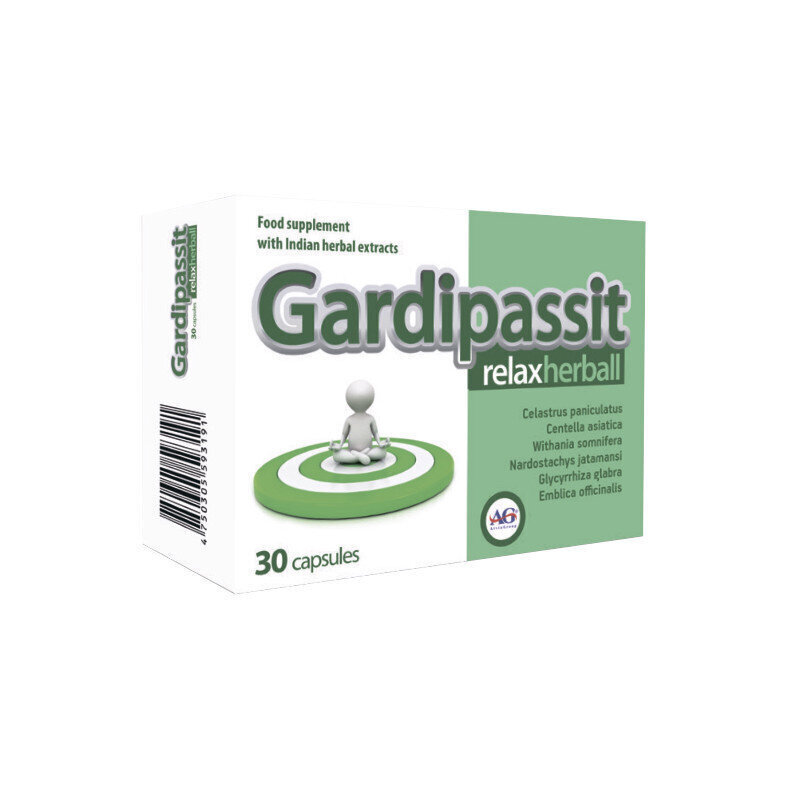 Maisto papildas Gardipassit, 30 kapsulių цена и информация | Vitaminai, maisto papildai, preparatai gerai savijautai | pigu.lt