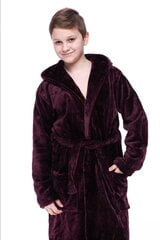 Халат для подростка Elite Bamboo, бордовый цена и информация | Пижамы, халаты для мальчиков | pigu.lt