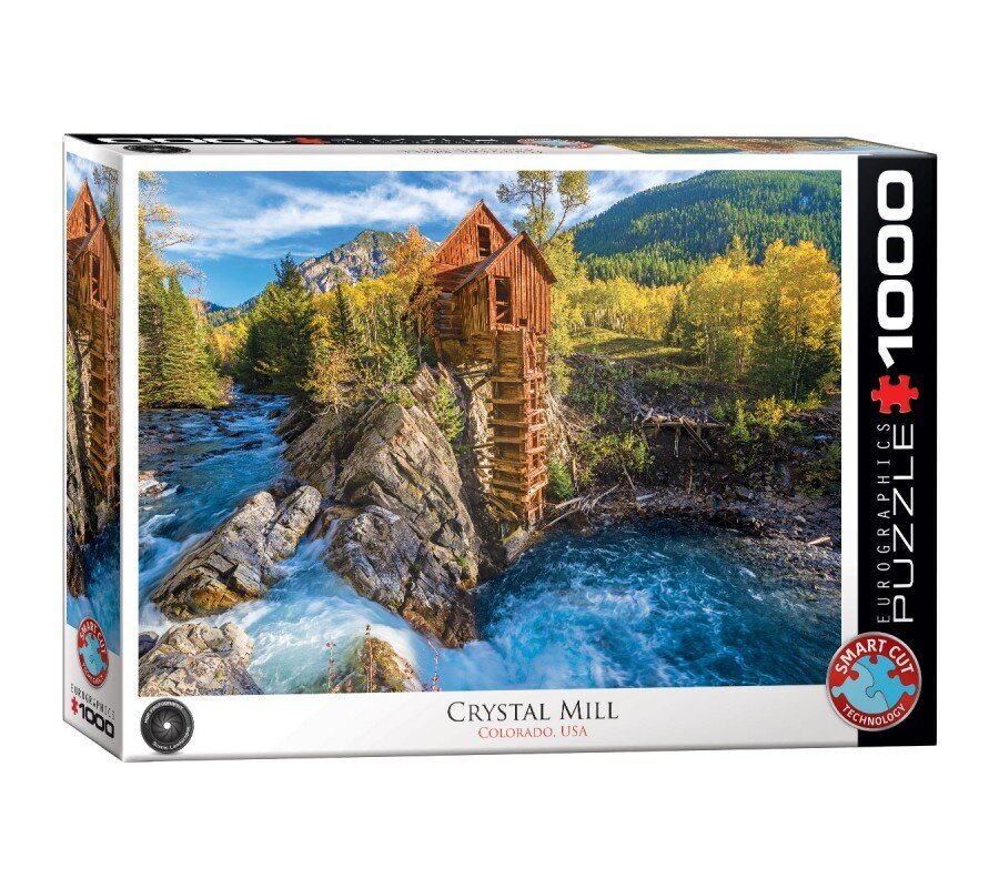 Dėlionė Eurographics, 6000-5473, Crystal Mill, Colorado, USA, 1000 d. kaina ir informacija | Dėlionės (puzzle) | pigu.lt