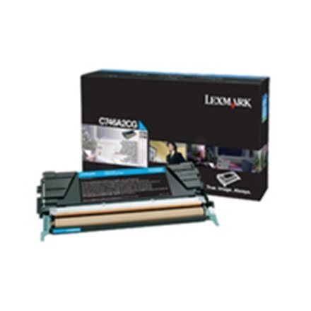 Lexmark C74x Cyan Corporate Toner Cartridge цена и информация | Kasetės rašaliniams spausdintuvams | pigu.lt