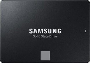 SSD|SAMSUNG|870 EVO|4TB|SATA|SATA 3.0|MLC|Įrašymo sparta 530 MBajtų/sek|skaitymo sparta 560 MBajtų/sek|2,5"|MTBF 1500000 valandų|MZ-77E4T0B/EU kaina ir informacija | Samsung Kompiuterių komponentai | pigu.lt