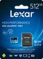 Lexar High-Performance 633x UHS-I MicroSDXC kaina ir informacija | Atminties kortelės fotoaparatams, kameroms | pigu.lt
