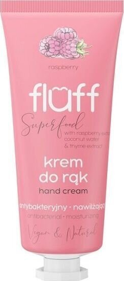 Rankų kremas Fluff Superfood Avietė, 50 ml kaina ir informacija | Kūno kremai, losjonai | pigu.lt