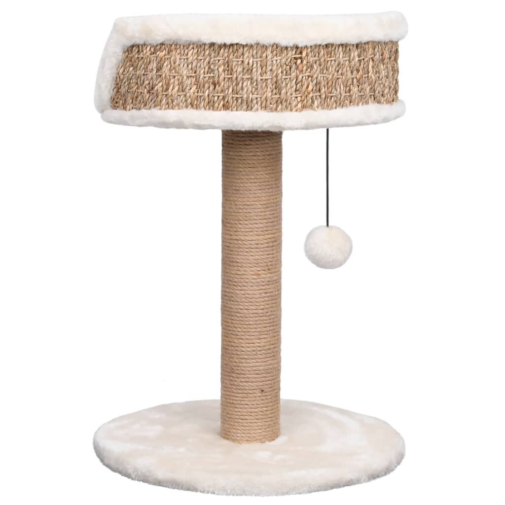 Draskyklė katėms su stovu, 49cm, smėlinė kaina ir informacija | Draskyklės | pigu.lt