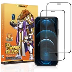 Kingxbar 2.5D iPhone 12 mini kaina ir informacija | Apsauginės plėvelės telefonams | pigu.lt