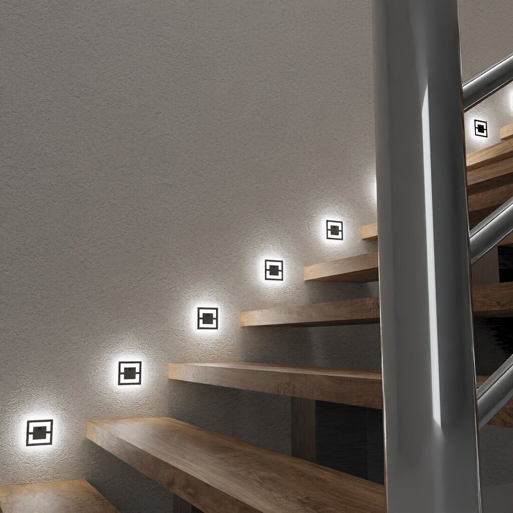 Eko-light įmontuojamas šviestuvas Quadro цена и информация | Įmontuojami šviestuvai, LED panelės | pigu.lt