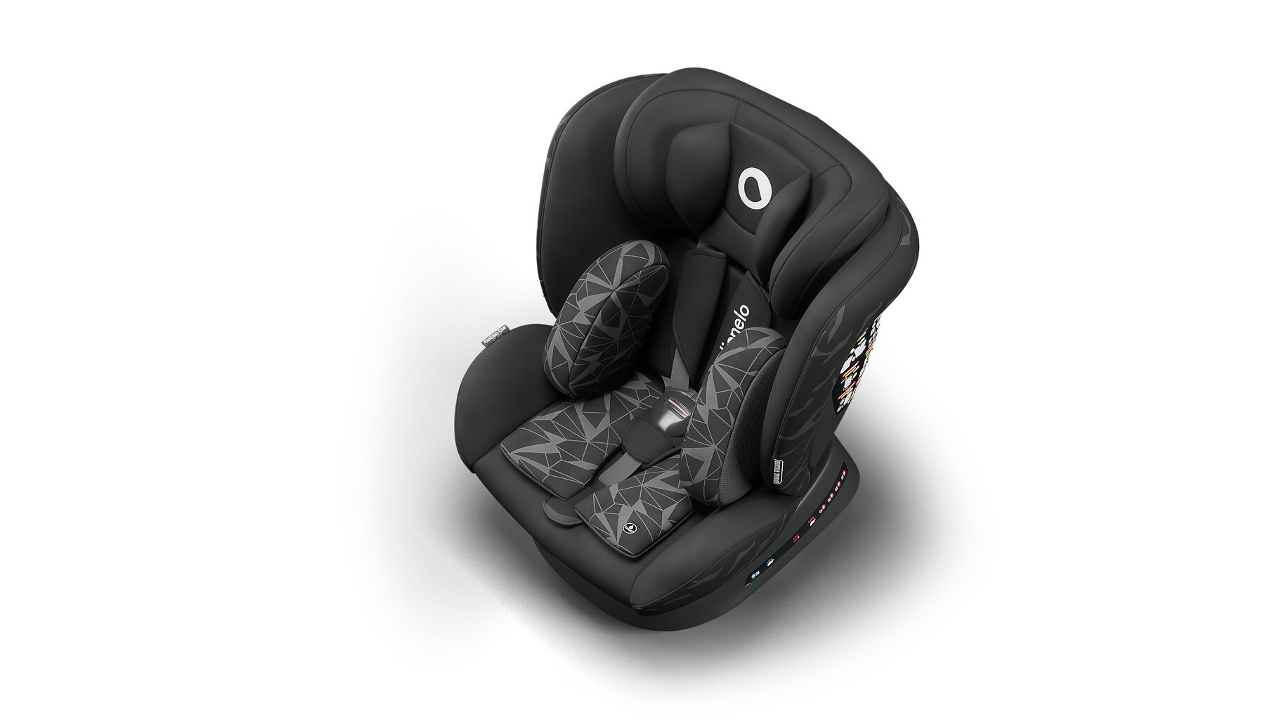 Automobilinė kėdutė Lionelo Bastiaan One Isofix, 0-36 kg, Black Onyx цена и информация | Autokėdutės | pigu.lt