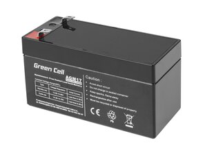 AGM Green Cell VRLA 12V 1.2AH Бесплатная батарея для системы сигнализации, кассовый аппарат, игрушки цена и информация | Аккумуляторы | pigu.lt