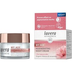 Naktinis veido kremas Lavera My Age Regenerating Night Cream, 50 ml kaina ir informacija | Lavera Kvepalai, kosmetika | pigu.lt