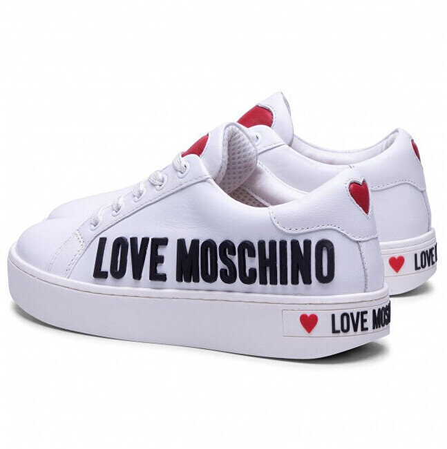 Sportiniai bateliai moterims Love Moschino JA15113G1CIA0100, balti kaina ir informacija | Sportiniai bateliai, kedai moterims | pigu.lt