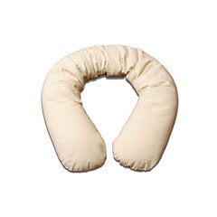 Подушка для кормления и сна из лузги гречихи "Змейка" (песочный цвет), Гречка цена и информация | Подушки для беременных и кормящих | pigu.lt