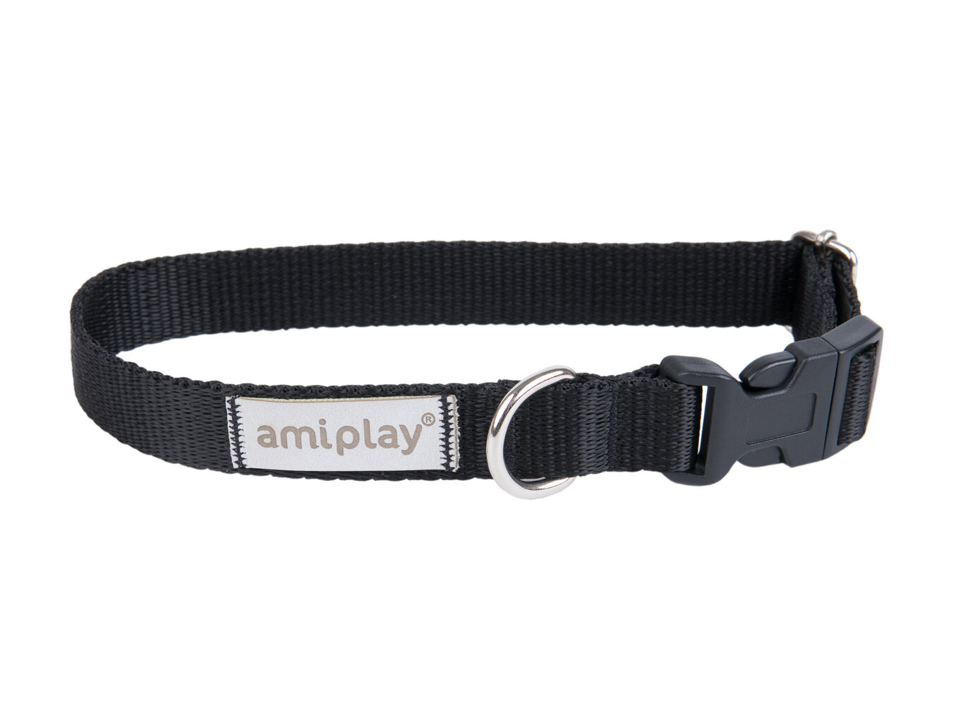 Amiplay reguliuojamas antkaklis Samba, S, Black цена и информация | Antkakliai, petnešos šunims | pigu.lt