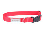 Amiplay reguliuojamas antkaklis Samba, M, Red