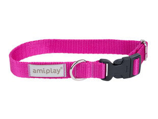 Amiplay reguliuojamas antkaklis Samba, L, Pink kaina ir informacija | Antkakliai, petnešos šunims | pigu.lt