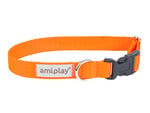 Amiplay регулируемый ошейник Samba, XL, Orange