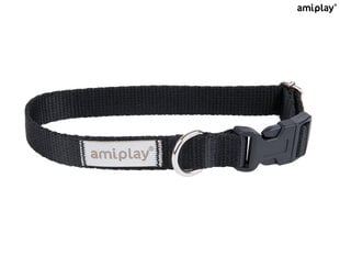 Amiplay reguliuojamas antkaklis Samba, XL, Black kaina ir informacija | Antkakliai, petnešos šunims | pigu.lt