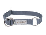 Полуавтоматический ошейник Amiplay Samba, XL, Grey