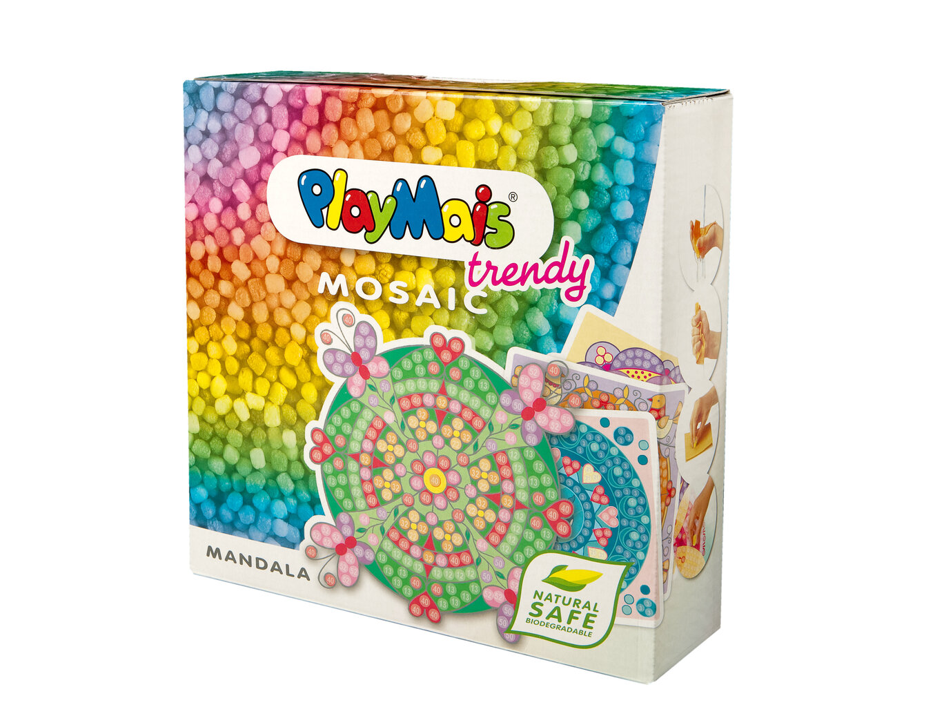 Žaidimas PlayMais mozaika Mandala, 160358, 3000 vnt. цена и информация | Lavinamieji žaislai | pigu.lt