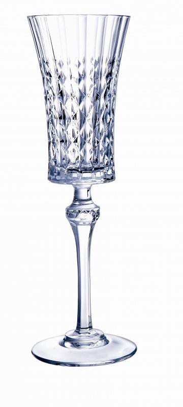 Eclat Cristal D'Arques šampano taurės Lady diamond, 6 vnt kaina ir informacija | Taurės, puodeliai, ąsočiai | pigu.lt