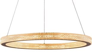 LED светильник G.LUX GM-300/LED 50W Ring gold + дистанционное управление цена и информация | Люстры | pigu.lt