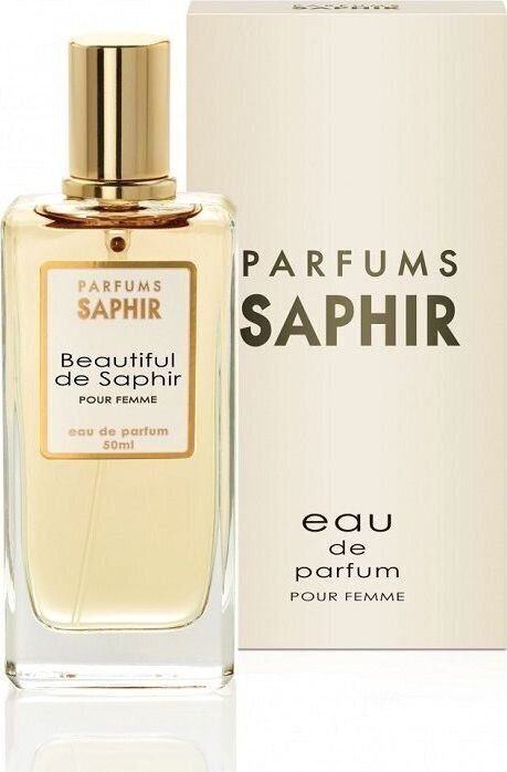 Kvapusis vanduo Saphir Beautiful Women EDP moterims 50 ml kaina ir informacija | Kvepalai moterims | pigu.lt