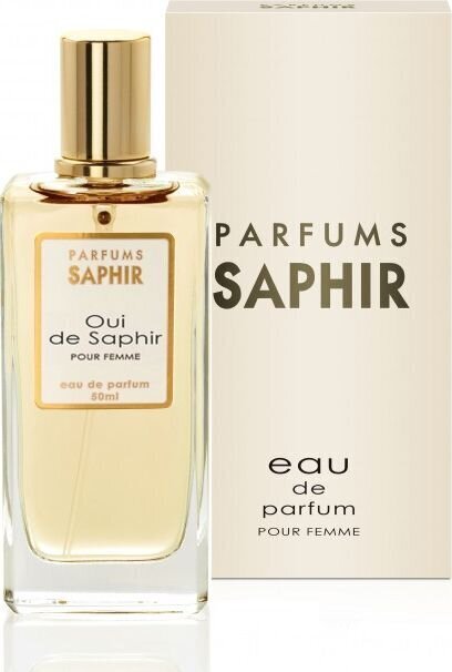 Kvapusis vanduo Saphir Oui De Saphir EDP moterims 50 ml цена и информация | Kvepalai moterims | pigu.lt