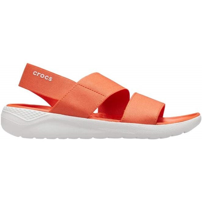 Crocs™ moteriškos basutės Literide Stretch, oranžinės kaina | pigu.lt