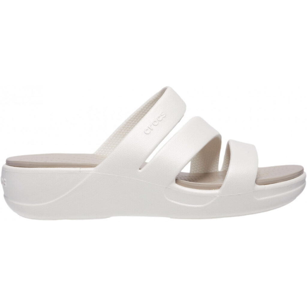 Crocs™ moteriškos šlepetės Monterey Wedge Womens, rusvos kaina ir informacija | Šlepetės moterims | pigu.lt