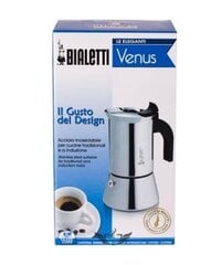 Kavinukas Bialetti Venus box Pod, 0.3 l, sidabrinis kaina ir informacija | Kavinukai, virduliai | pigu.lt