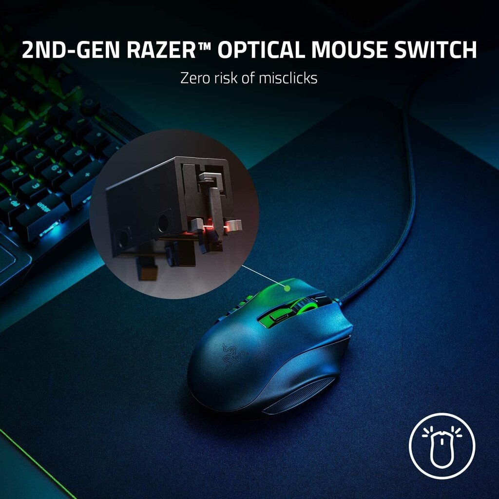 Razer RZ01-03590100-R3M1, juoda kaina ir informacija | Pelės | pigu.lt