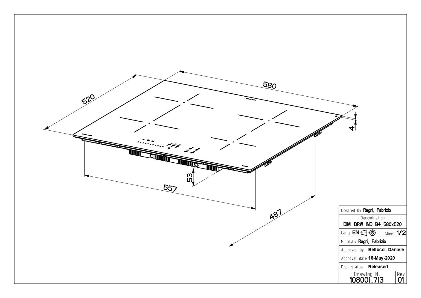 Faber FCH 64 GR KL kaina ir informacija | Kaitlentės | pigu.lt