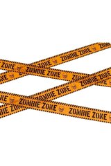 Лента для ограждения «Зона Зомби», 6 м. цена и информация | Праздничные декорации | pigu.lt