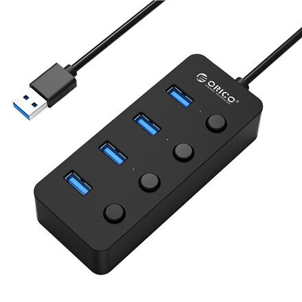 Orico W9PH4-U3 kaina ir informacija | Adapteriai, USB šakotuvai | pigu.lt