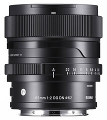 Sigma 65mm F2 DG DN | Contemporary | Leica L-Mount kaina ir informacija | Objektyvai | pigu.lt