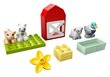 10949 LEGO® DUPLO Ūkio gyvūnų priežiūra kaina ir informacija | Konstruktoriai ir kaladėlės | pigu.lt