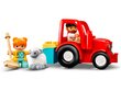 10950 LEGO® DUPLO Ūkio traktorius kaina ir informacija | Konstruktoriai ir kaladėlės | pigu.lt