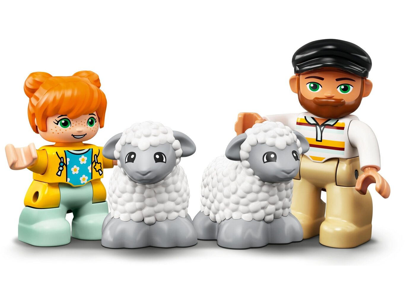 10950 LEGO® DUPLO Ūkio traktorius kaina ir informacija | Konstruktoriai ir kaladėlės | pigu.lt