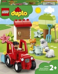 10950 LEGO® DUPLO Town Сельскохозяйственный трактор и уход за животными цена и информация | Конструкторы и кубики | pigu.lt