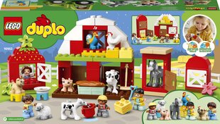 10952 LEGO® DUPLO Town Хлев, трактор и животные цена и информация | Конструкторы и кубики | pigu.lt