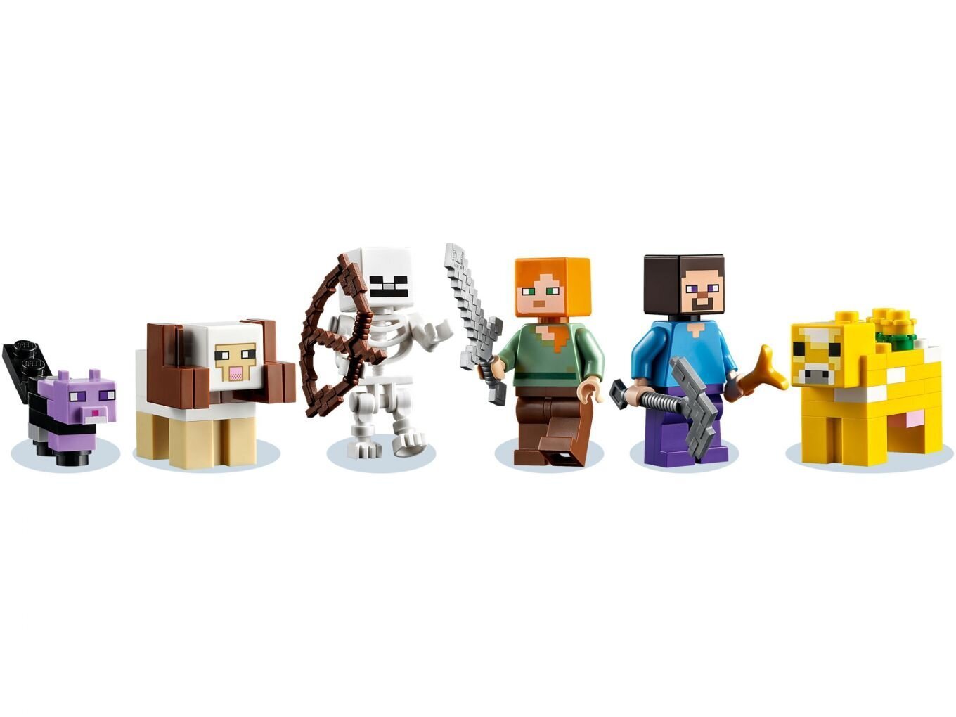 21169 LEGO® Minecraft Pirmasis nuotykis kaina ir informacija | Konstruktoriai ir kaladėlės | pigu.lt