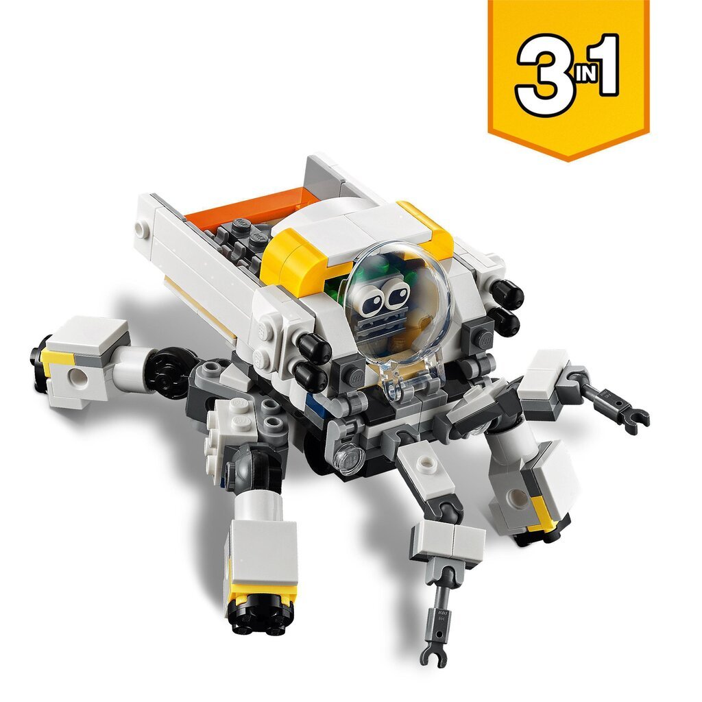 31115 LEGO® Creator Kosminis kalnakasybos robotas цена и информация | Konstruktoriai ir kaladėlės | pigu.lt